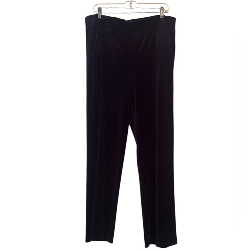 Men’s/ Unisex Elegant Purple Velvet Polo Ralph Lauren Pants